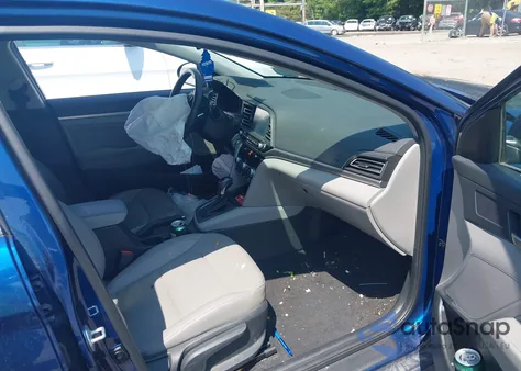 2020 Hyundai Elantra Limited z USA, uszkodzony, nr VIN 5NPD84LF6LH576958